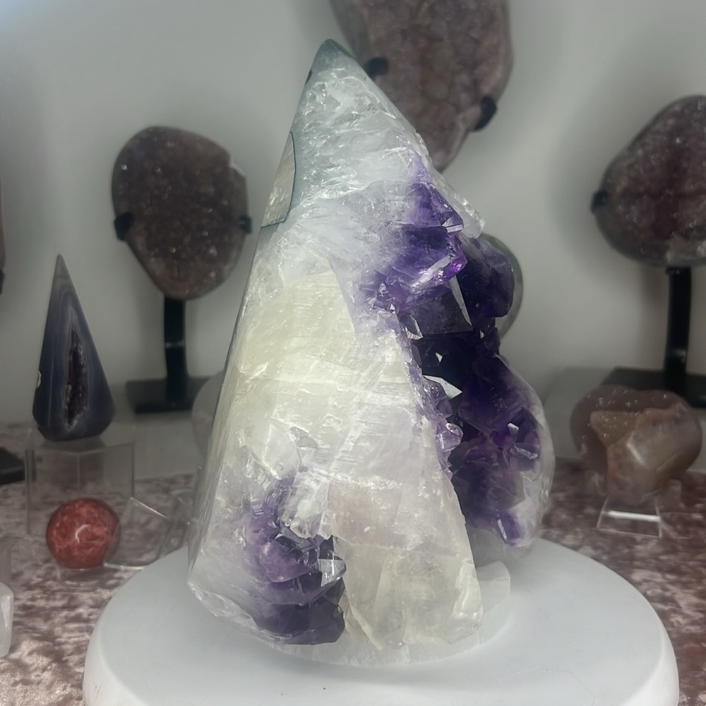 Amethyst Druzy Diamond Statement Piece - Adi50 - image 5